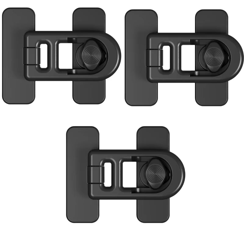 Child Safety Fridge Door Lock No Drill No Screw Childproof Refrigerator Lock Baby Safety Protection Locks for Cupboard Microwave