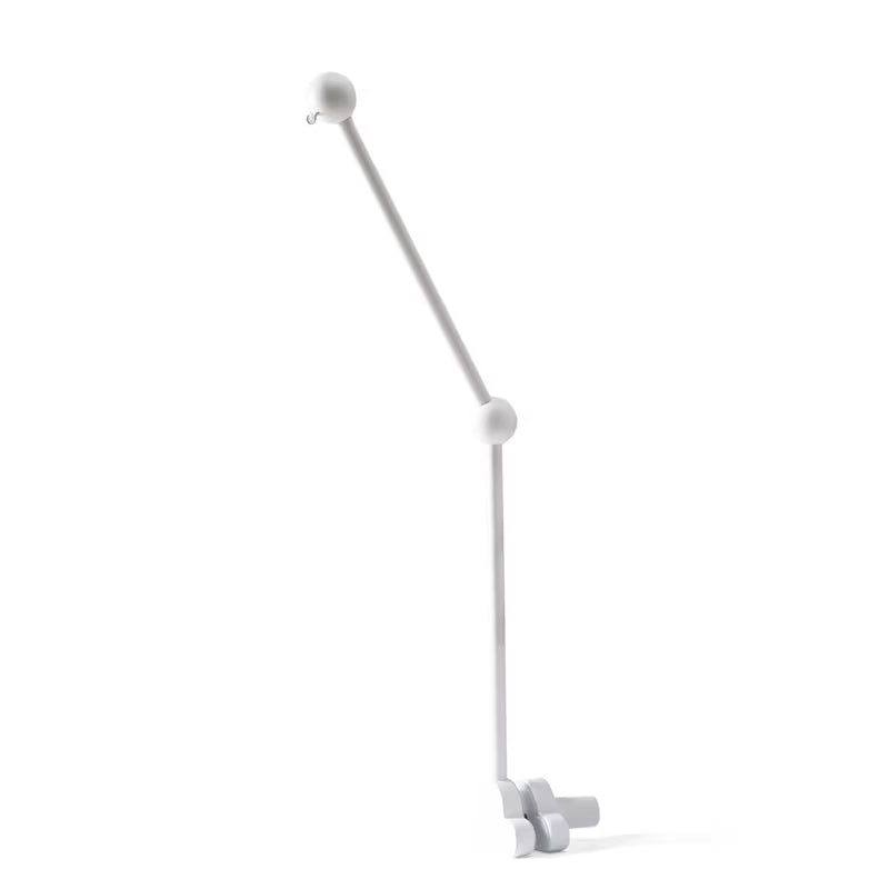 Wooden Crib Mobile Baby Bed Bell Rattle Toy Soft Felt Cartoon Bear Mobile Bracket Newborn Music Box Bed Bell Hanging Bracket Toy