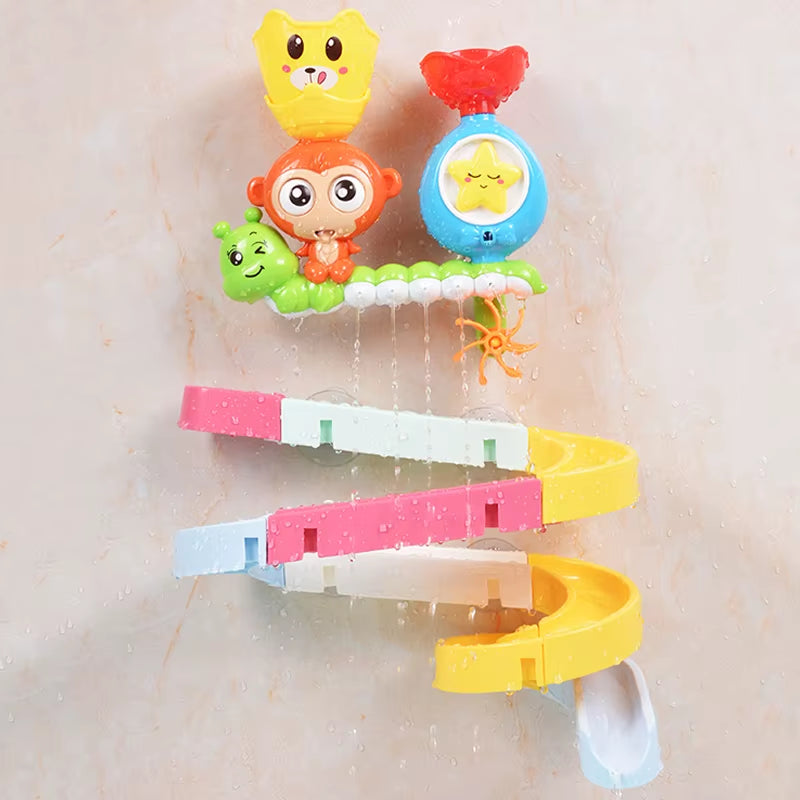 Baby Cartoon Monkey Classic Shower Bath Toy Animal Sprinkle Bathroom Swimming Bathing Shower Educational Toys for Kid Gift