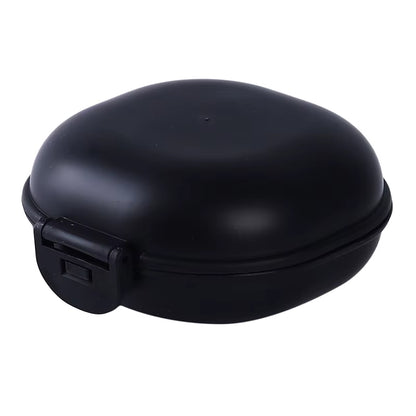 Color Soap Dish Box Case Holder Container Wash Shower Home Bathroom Sealed Soap Case round Travel Supplies Portable