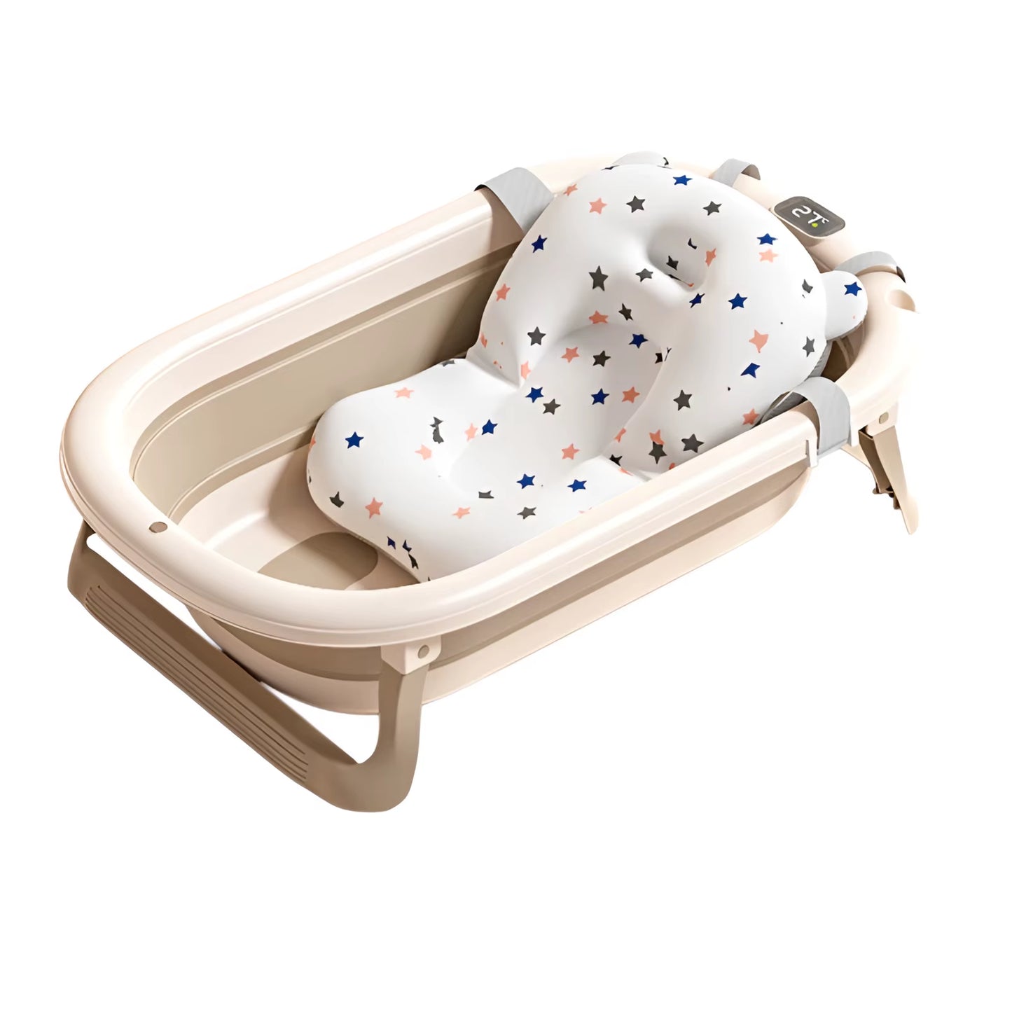 Household Intelligent Constant Temperature Large Capacity Baby Folding Bathtub Children Can Sit And