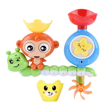 Baby Cartoon Monkey Classic Shower Bath Toy Animal Sprinkle Bathroom Swimming Bathing Shower Educational Toys for Kid Gift