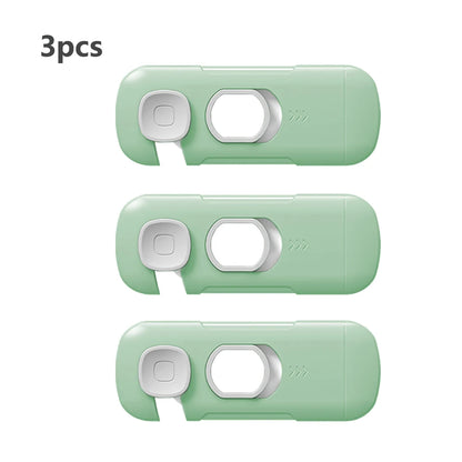 1/2/3/5Pcs Child Safety Cabinet Lock Security Protection Home Refrigerator Safety Buckle Baby Anti-Pinch Hand Drawer Door Locks