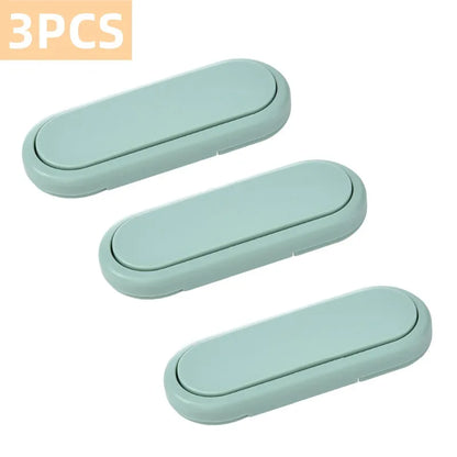 3/5/10Pcs Children'S Drawer Safety Latch Cabinet Door Protection Baby anti Pinch Hand Invisible Lock opposite Door Wardrobe Lock