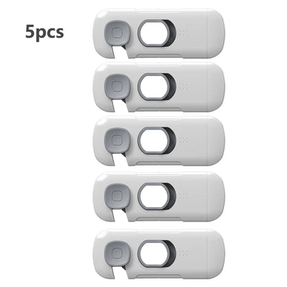 1/2/3/5Pcs Child Safety Cabinet Lock Security Protection Home Refrigerator Safety Buckle Baby Anti-Pinch Hand Drawer Door Locks