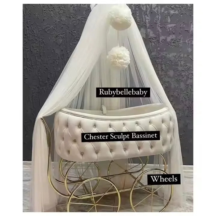 Wholesale Snoo Metal Stroller Moses Babies Luxury Bedside Crib Bed Baby Bassinet for Baby