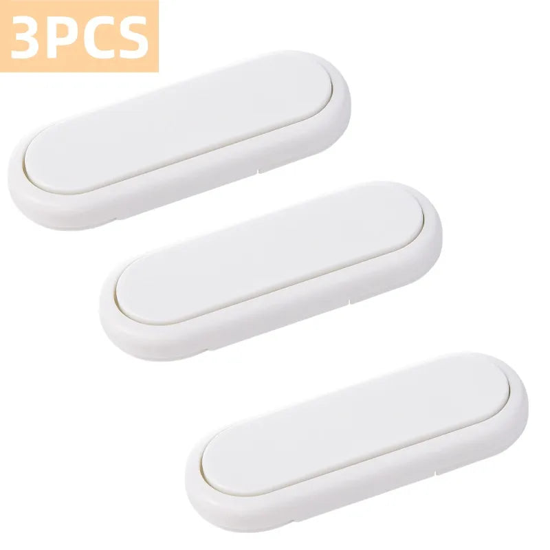 3/5/10Pcs Children'S Drawer Safety Latch Cabinet Door Protection Baby anti Pinch Hand Invisible Lock opposite Door Wardrobe Lock