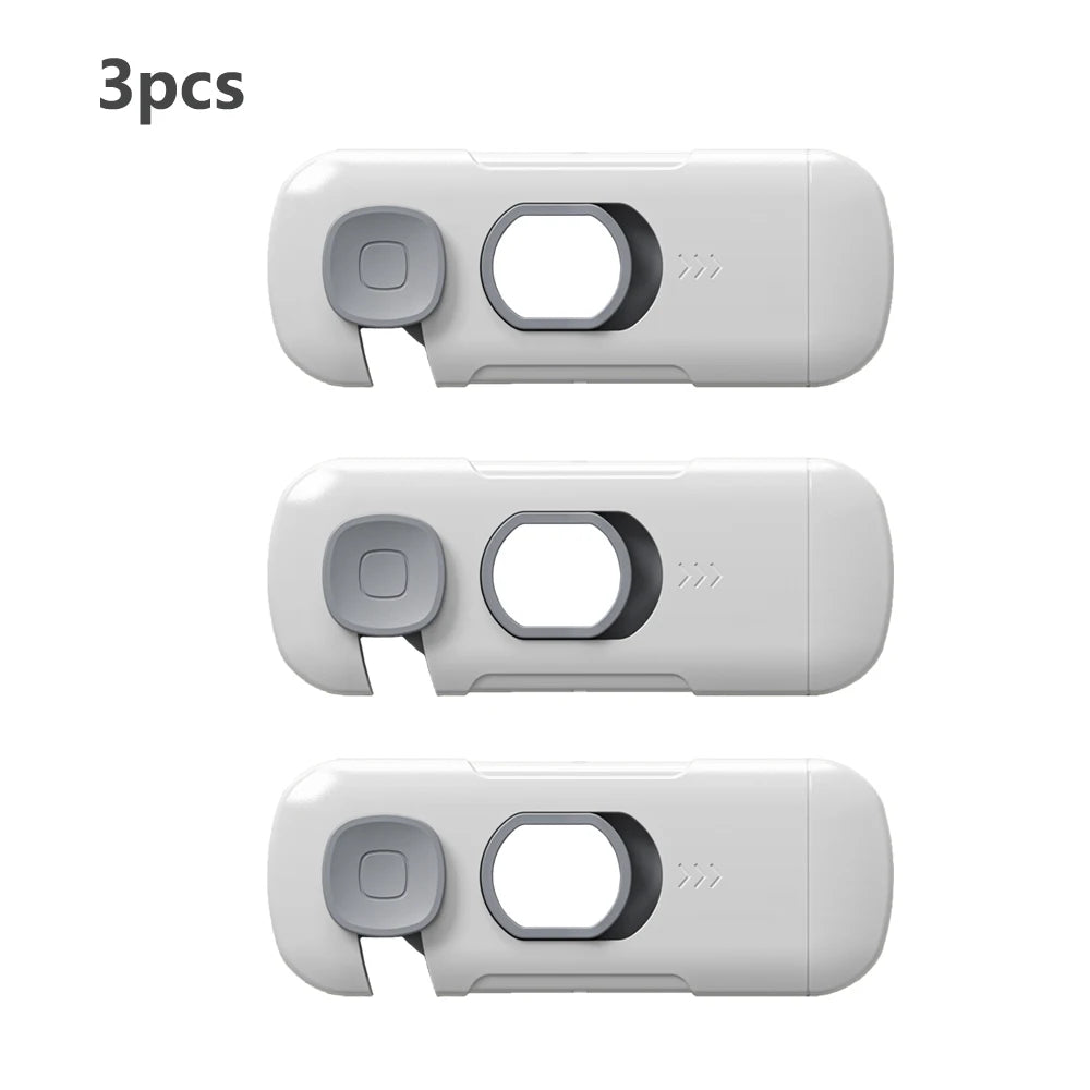 1/2/3/5Pcs Child Safety Cabinet Lock Security Protection Home Refrigerator Safety Buckle Baby Anti-Pinch Hand Drawer Door Locks