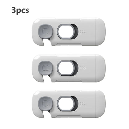 1/2/3/5Pcs Child Safety Cabinet Lock Security Protection Home Refrigerator Safety Buckle Baby Anti-Pinch Hand Drawer Door Locks