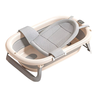 Household Intelligent Constant Temperature Large Capacity Baby Folding Bathtub Children Can Sit And