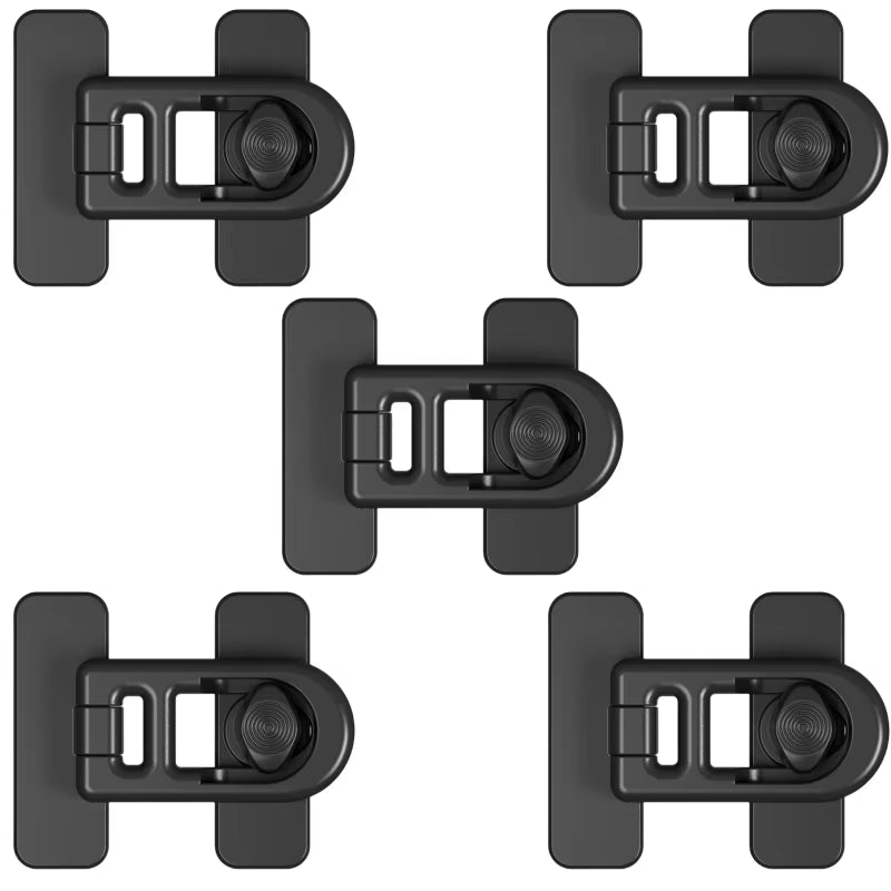 Child Safety Fridge Door Lock No Drill No Screw Childproof Refrigerator Lock Baby Safety Protection Locks for Cupboard Microwave