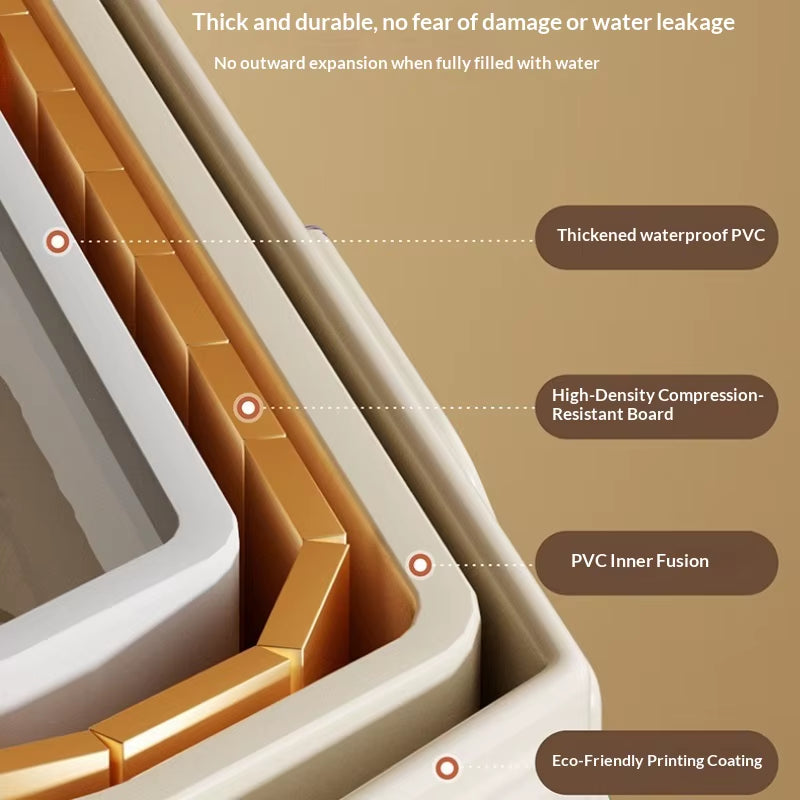 Large Baby Bathtub 0-5 Year Old Children Foldable Tub Babies Sit Lie down All-In-One Newborn Bathing Basin Keep Warm Baby Tubs