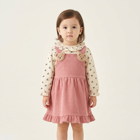 CherryBear Velvet Set